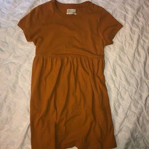 Urban Outfitters Yellow/Goldenrod Babydoll Dress